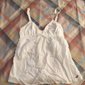 White tank top